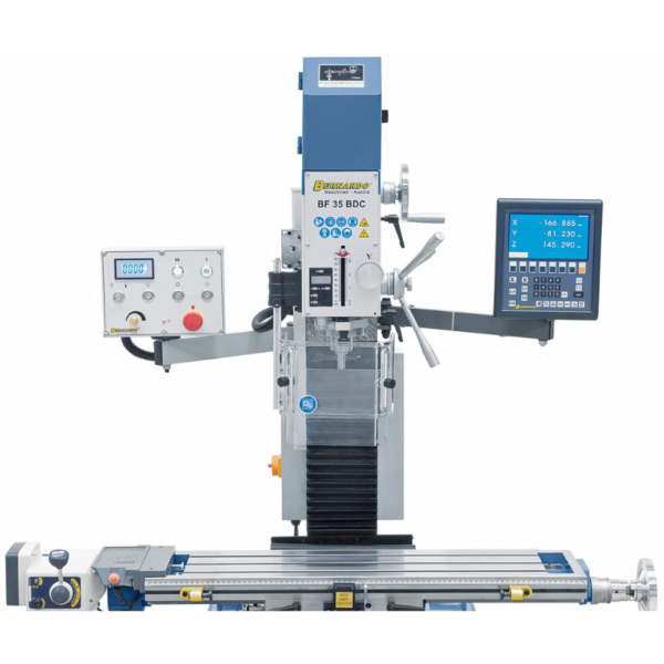 Perceuse-fraiseuses Bernardo BF 35 BDC avec avance et indicateur digital 3 axes ES-12 V